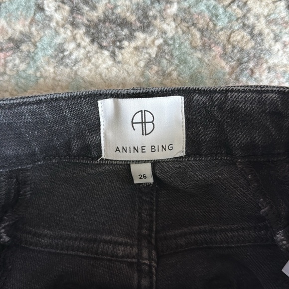 Anine Bing Washed Black Jeans - Picture 6 of 16
